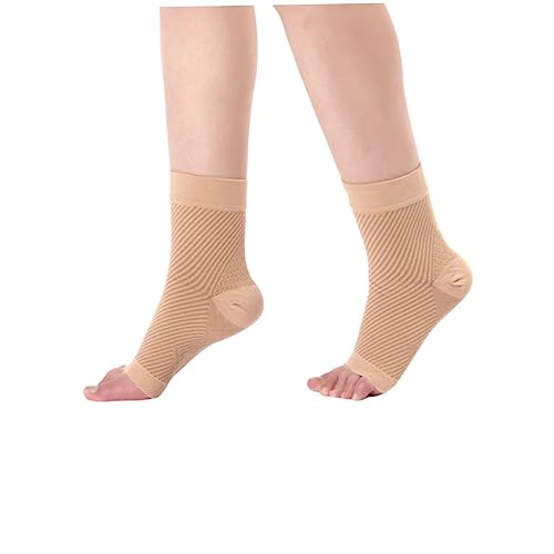 minkissy Socks for Plantar Ankle Support Socks Elastic Anti-slip Size S/m Fashionable Design