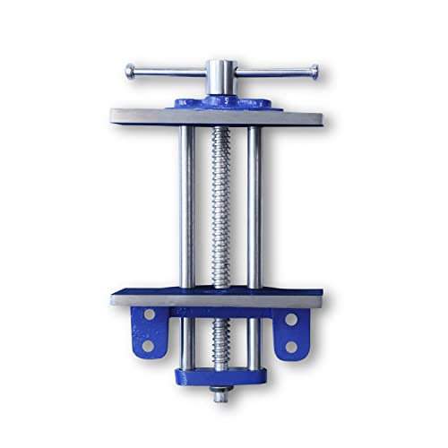 Image of GIZMO Woodworking Bench Vice, 6 Inch (152mm) Heavy Duty Professional Woodworker Vise Tool for Workbench, Universal Cast Iron DIY Wood Clamp