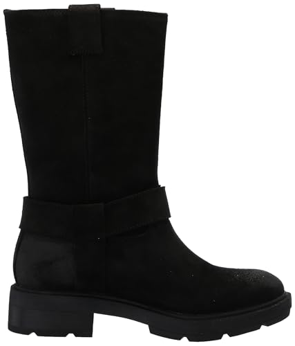 Timberland Timberland Women's Brimfield Tall Pull On Boot, Black Suede, 6.5 Medium