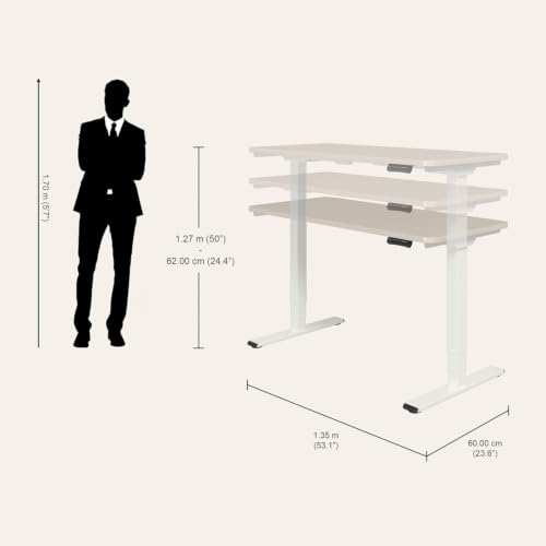 Image of Interio by Godrej Stance Dual Motor Height Adjustable Work Desk