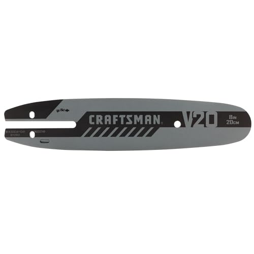 Guide chaîne Craftsman 8 pouces CMZCSB8 haute précision pour élagage