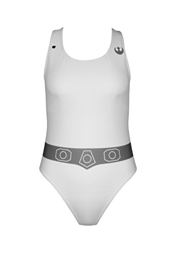 Musterbrand Star Wars De Baño Mujer Leia Blanco L