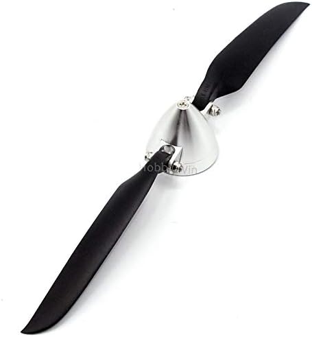 FlyFly Hobby Folding Propeller 11x8 with D38x5mm Aluminum Spinner for RC Model Glider Sailplane