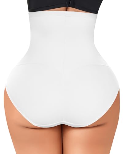 Image of Werena Tummy Control Shapewear Underwear for Women High Waisted Body Shaper Panties Shaping Briefs