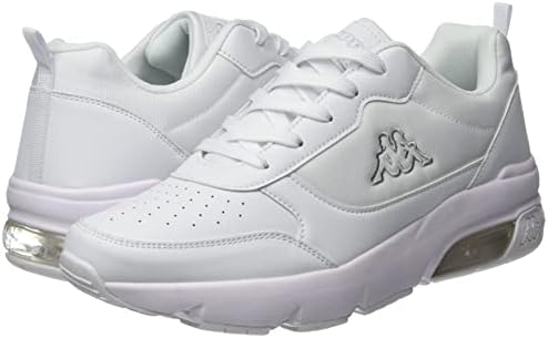 Kappa Unisex's Karlo Oc Sneaker, White L Grey, 8.5 US Women/8.5 US Men | Image 6