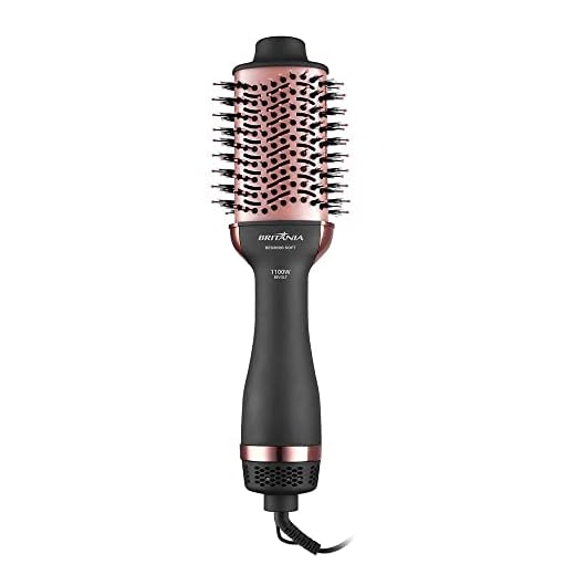 Escova Secadora Britânia BES20RG Soft Bivolt - Rosa/Preto