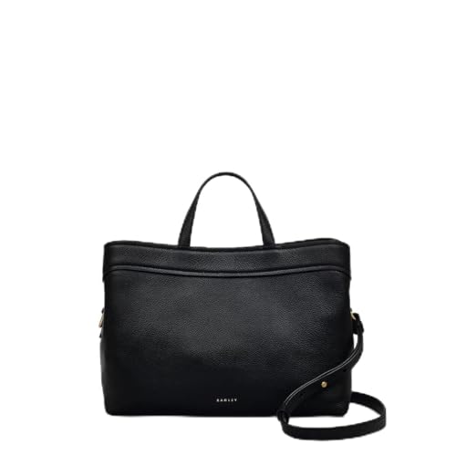 RADLEY London Albany Mews Women's Medium Ziptop Satchel Bag, Black