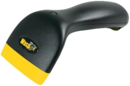 Wasp WCS3905 Waspnest ABS CCD Handheld Laser Barcode Scanner with 6' USB Cable, 45 scan/s Scan Rate, 5V DC