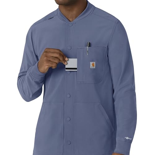 Carhartt Force Cross-Flex Men's Shirt Jacket, Riverside, S - image 8