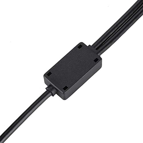 Cable de reemplazo DIY de 2 m para auriculares de aviación miniatura 3