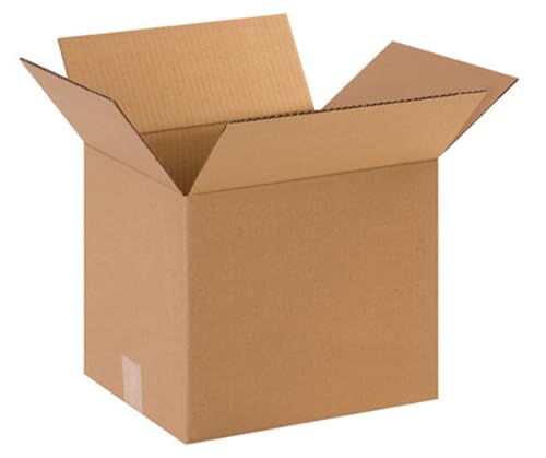 Image of Secure Seal - 9x7x7 Pack of 25 Corrugated Cardboard Packing Shipping Mailing Moving Carton Boxes