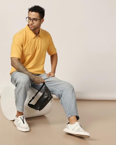 Image of Leriya Fashion Mens t Shirt | Textured t Shirts for Men| Oversized t-Shirt for Men
