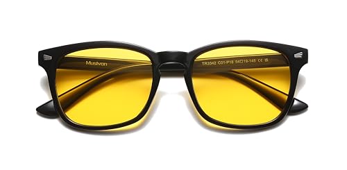 Image of Night Night Glasses Polarized for Women Men (2 Pack) | Nighttime Vision Glasses with Yellow Lens Anti Glare