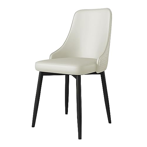 Chaise salle à manger simili cuir lavable et robuste pour un salon moderne
