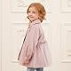 Famuka baby Mädchen Jacke Kleinkinder Jäckchen Übergangsjacke Trechcoat Cardigan Babykleidung (Rosa, 18M)