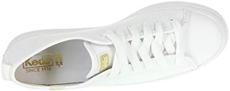 Keds Triple Up Leather, Sneaker Womens, White Leather, 7.5 Medium | Image 4