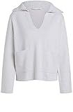 oui pullover punkte Länge: 60 cm Oui Pullover HITE Melange - 42