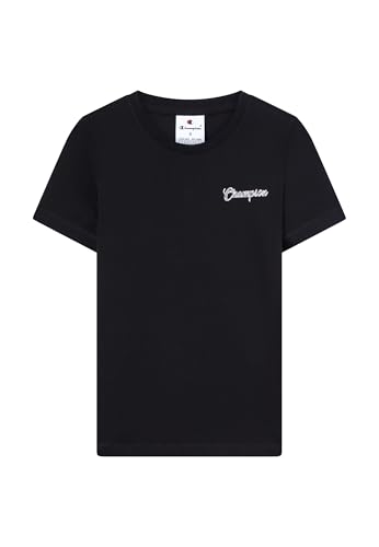 T-Shirt Champion Femme XL Noir Idéal pour le Sport et le Quotidien