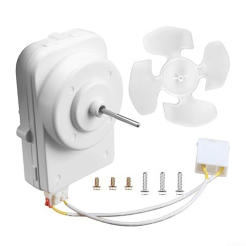 Yelvera Motor de fan del condensador para los sistemas de refrigeración caseros usando W10124096 o W10130108 como número original del equipo