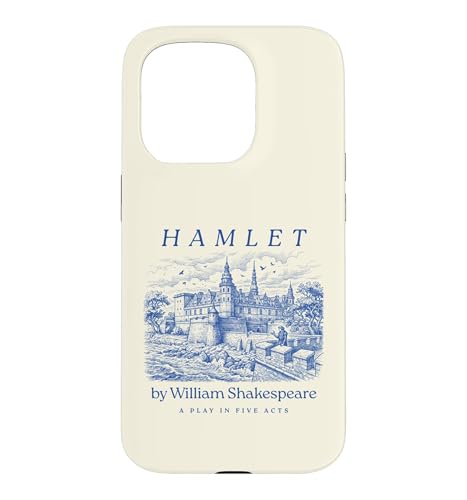 Shakespeare Hamlet Cute Book Lover Bookworm Drama Teacher �X�}�z�P�[�X iPhone 15 Pro �p