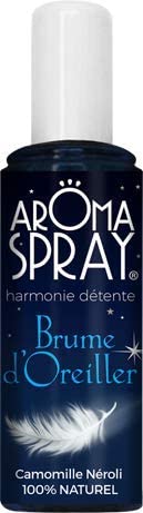 AROMASPRAY® - Spray d'Ambiance - Aromathérapie - Brume d'Oreiller - Sommeil - Relaxant - Calmant - Huiles Essentielles 100% pures et naturelles - 100 ml Cover