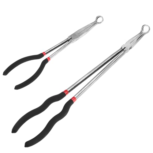 QWORK Offset Spark Plug Boot Removal Plier - 5/8