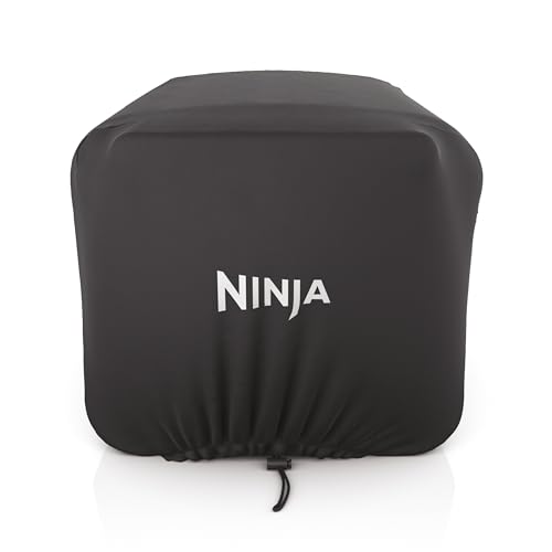 Ninja Woodfire Cover for Outdoor Oven OO101UK Premium Water Resistant Anti-Fade Pizza Oven Cover XSKOCVREUK Black Woodfire Outdoor Oven