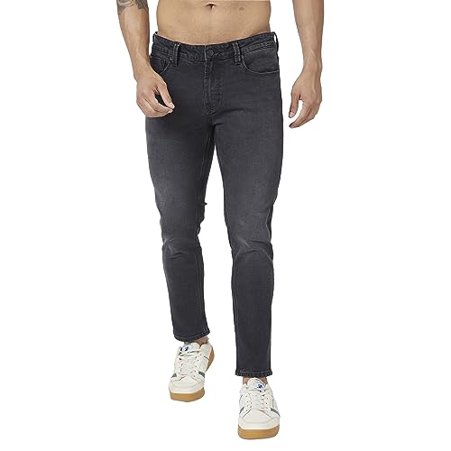 Image of Spykar Men's Skinny Fit Low-Rise Casual Jeans