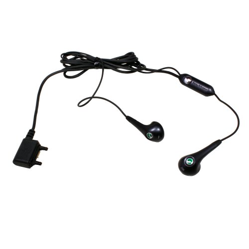 Kit Pieton filaire d´origine Sony Ericsson HPM62 - Couleur Noir pour le Sony Ericsson Satio