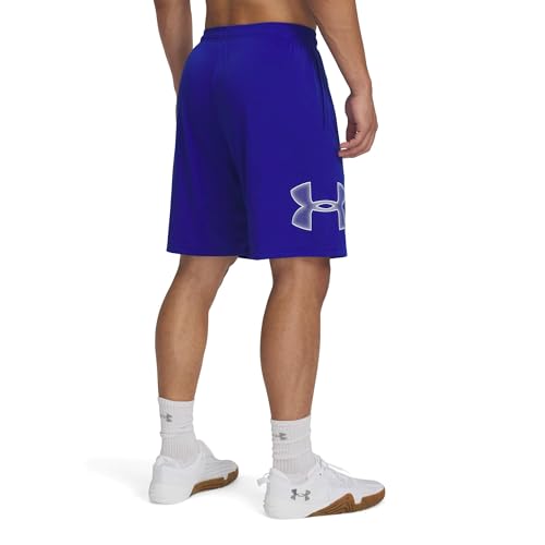Image of Under Armour Men's Tech Graphic 10 inch Shorts, (403) Royal / / White, 4X-Large