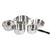 Stansport Premium Quality Stainless Steel 7 piece Deluxe Family Cookset
