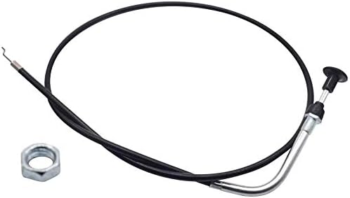 Miniatura 7 de Cable de estrangulador 112-9753 compatible con cortacésped Toro Timecutter 74365 74366 74374 74386 74387, 112-9753 Cable de estrangulador Exmark