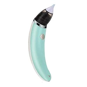 Baby Nasal Aspirator Electric Nose Cleaner with 2 Sizes of Nose Tips and 5 Levels of Suction, Safe Hygienic for Newborns…