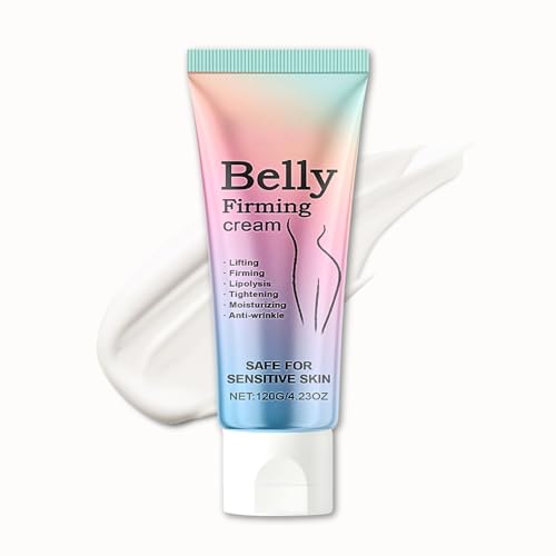 Flat Belly Firming Cream - Skin Tightening Cream for Tummy, Arms, Legs with Natural Ingredients, Anti-Cellulite & Moisturising Body Care,for Loose Skin with Natural Ingredients