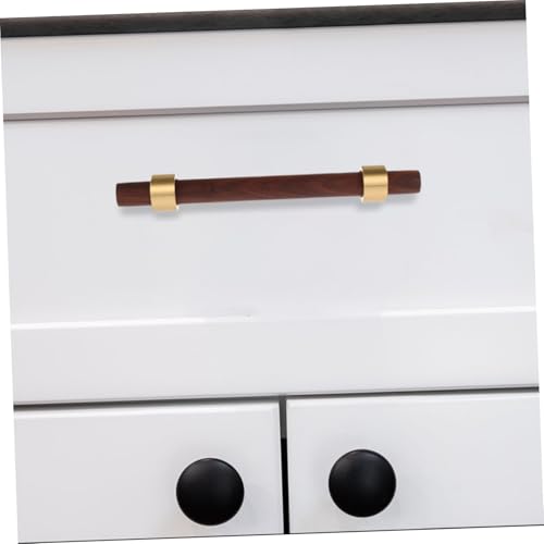 Tiradores para cocina modernos en madera decorativa para tocadores 8