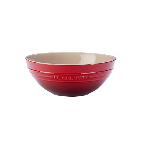 Le Creuset Stoneware Medium Multi Bowl, 1.7 qt., Cerise