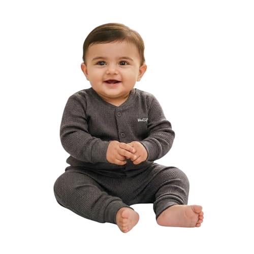 Image of Top and Pyjama Set Thermal for Unisex Baby