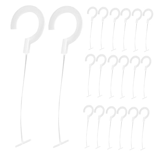 VILLCASE 5000pcs Tagging Fasteners Plastic Hooks for Clothing Tagging and Tag Hanger