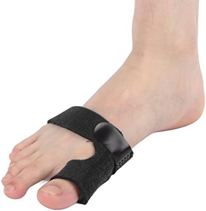 Toe Brace, Multi Adhesive Toe Fracture Fixator, Hallux Valgus Correction Splints, Toe Protectors Support Brace for Men Women(Black)