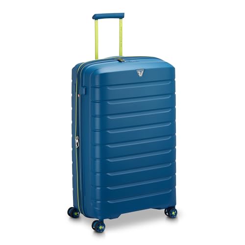 RONCATO B-Flying Move Trolley Grande 78 cm Ampliable con Cremallera - Azul Laguna