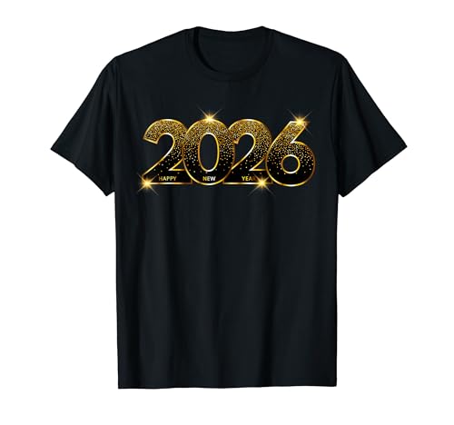 Happy New Year Party 2026 Fun Family Matching Men Women Kids T�V���c