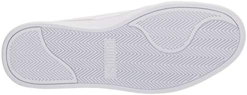 PUMA Men's SHUFFLE Sneaker, Puma White-Puma White-Puma Team Gold, 10 | Image 3