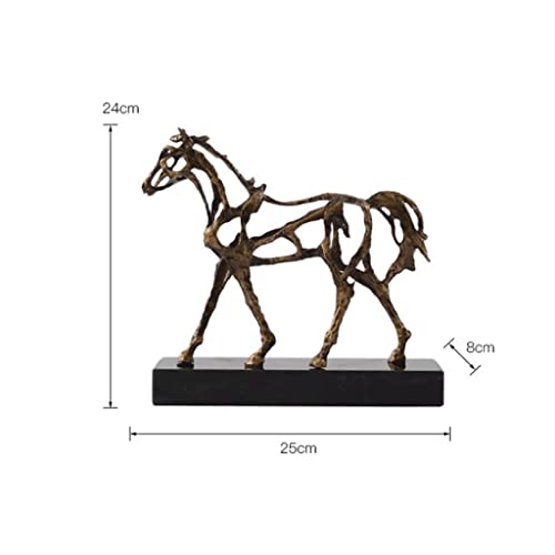 Adornos de caballos ssdd copos decorativos estilo americano 3