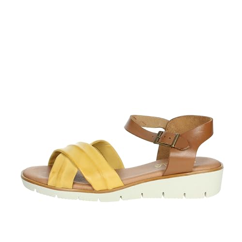 Sandales basses moutarde femme taille 37 Cinzia Soft nu-pieds