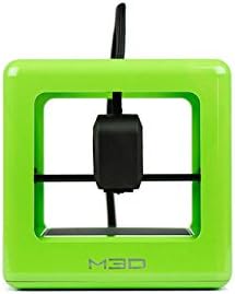 The Micro 3D Printer Bundle - Green with 4 rolls of PLA filaments, Game Board