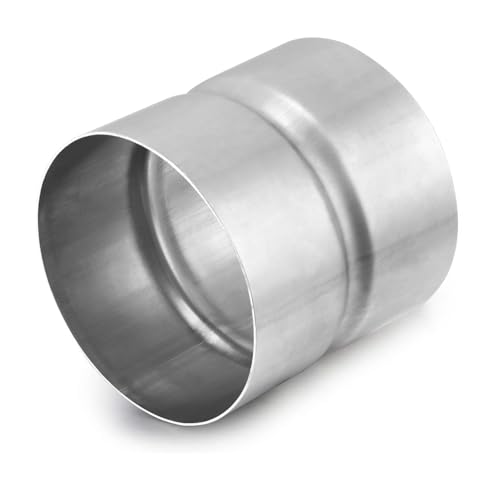 Image of A-KARCK Exhaust Adapter Connector 4 inch ID to 4 inch ID, Exhaust Pipe Reducer 4 inch Overall Length 304 Stainless Steel