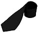 BRAND NEW Mens Necktie SOLID Satin Neck Tie Black 58