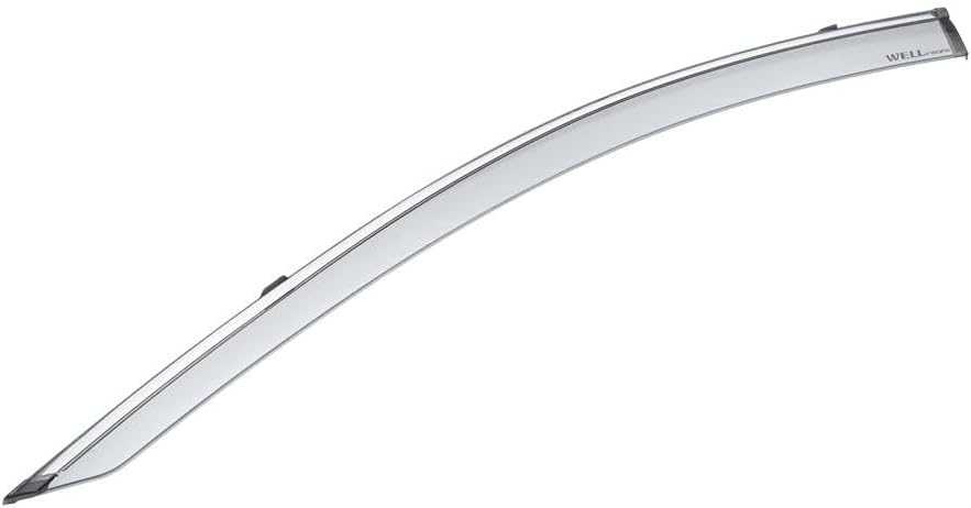 WellVisors Window Visors Wind Deflectors Compatible with Acura RDX 2019-2026 with Chrome Trim Rain Guards 3-847AC013