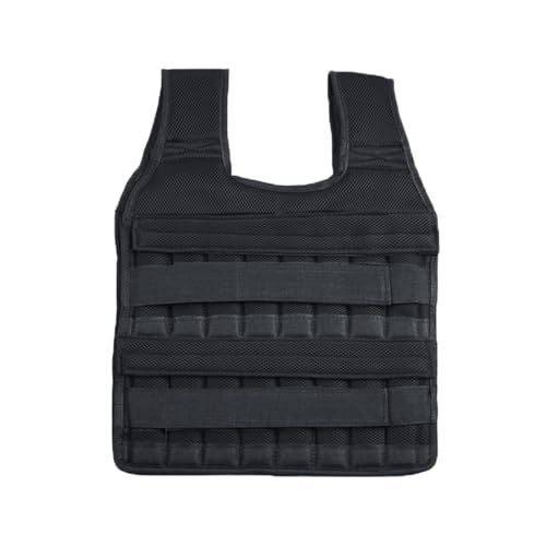 wueiooskj Chaleco Ajustable para Gimnasio, Resistente y Grueso, con Forro de Esponja Flexible. Ideal para Entrenamiento con Pesas, Boxeo y Ejercicios de Fuerza.