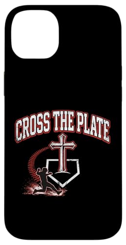 Cross The Plate �N���X�`���� �싅 �M�� �C�G�X �X�}�z�P�[�X iPhone 14 Plus �p
